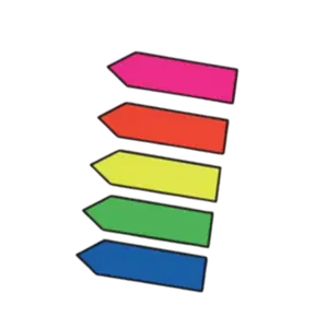 Post-its coloridos
